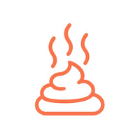 Arenero con olor fuerte / heces blandas